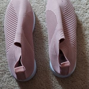INSPIREYOOS pink lacesless shoe